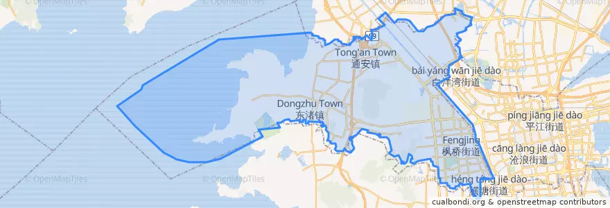 Mapa de ubicacion de 蘇州高新技術産業開発区.