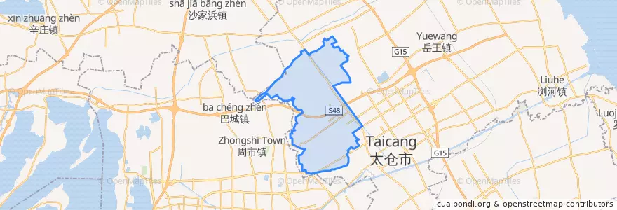 Mapa de ubicacion de 双凤镇.