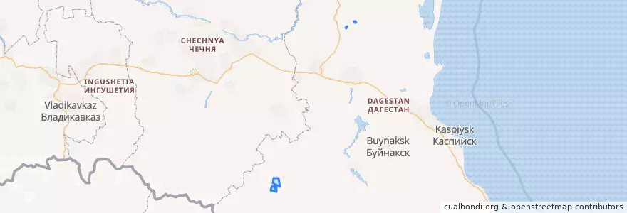 Mapa de ubicacion de сельсовет Анчикский.