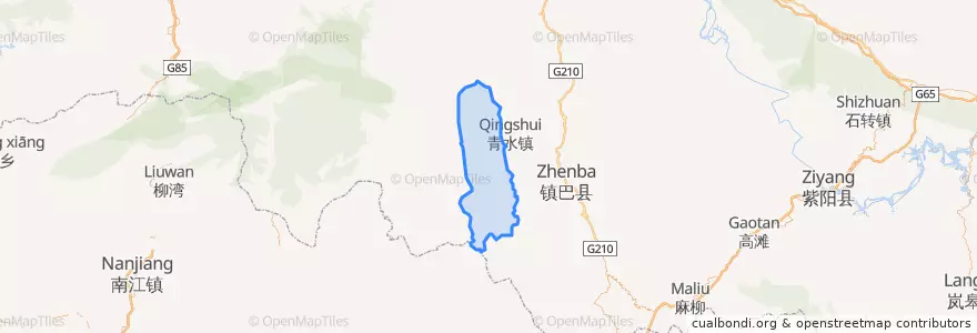 Mapa de ubicacion de 三元镇.
