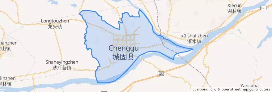 Mapa de ubicacion de 博望街道.