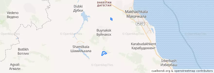 Mapa de ubicacion de сельское поселение Село Аркас.