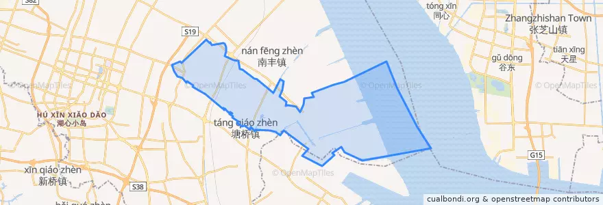 Mapa de ubicacion de 南丰镇.