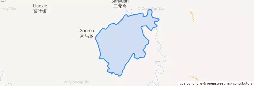 Mapa de ubicacion de 太蓬乡.