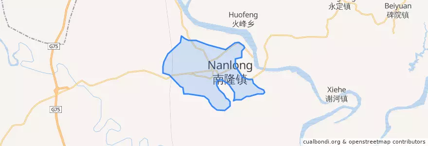 Mapa de ubicacion de 蜀北.
