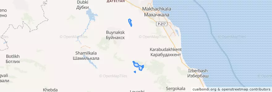 Mapa de ubicacion de сельсовет Чанкурбинский.