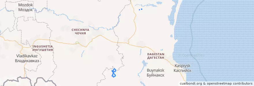 Mapa de ubicacion de сельсовет Рикванинский.