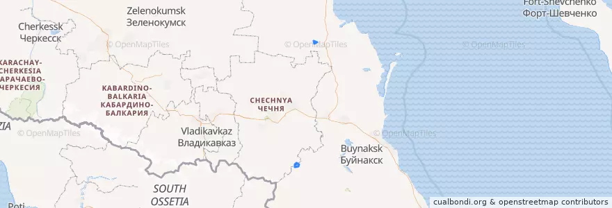 Mapa de ubicacion de сельсовет Ансалтинский.
