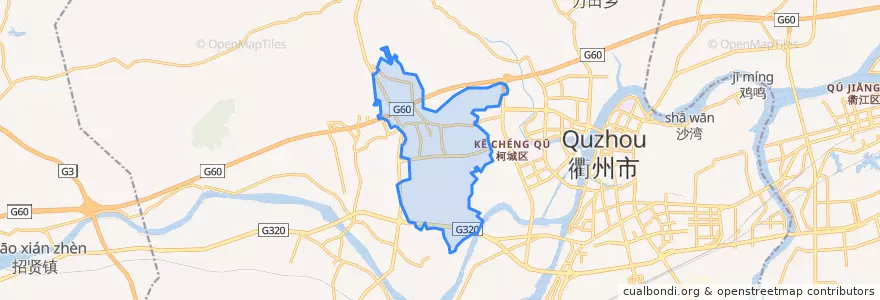 Mapa de ubicacion de 姜家山乡.