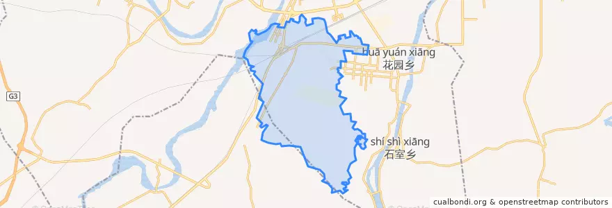 Mapa de ubicacion de 黄家街道.