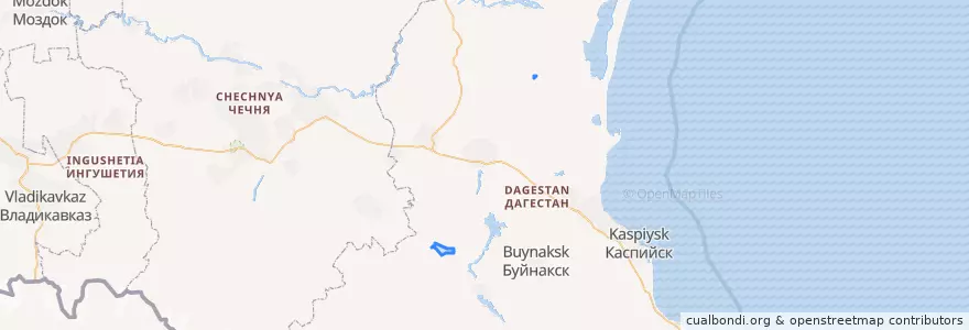 Mapa de ubicacion de сельсовет Артлухский.