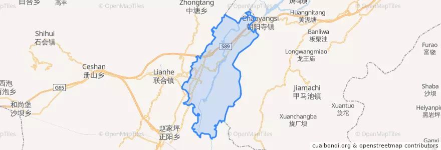 Mapa de ubicacion de 舟白街道.
