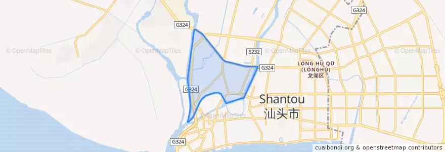 Mapa de ubicacion de 光华街道.