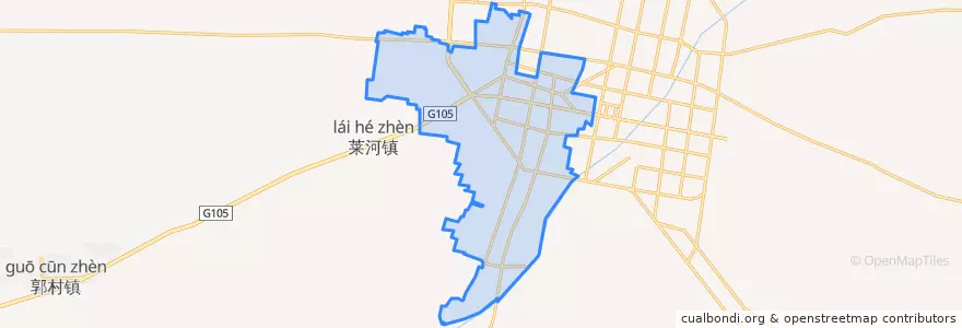 Mapa de ubicacion de 南城街道.