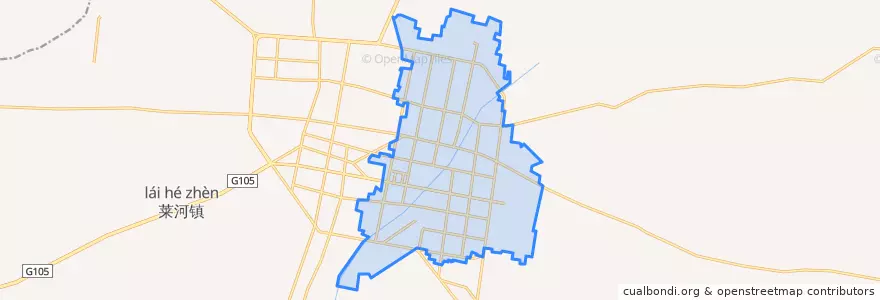Mapa de ubicacion de 园艺街道.