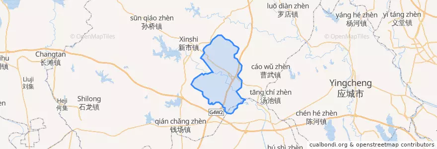 Mapa de ubicacion de 永兴镇.