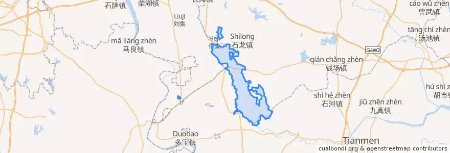 Mapa de ubicacion de 永漋镇.