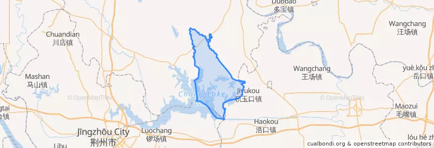 Mapa de ubicacion de 毛李镇.
