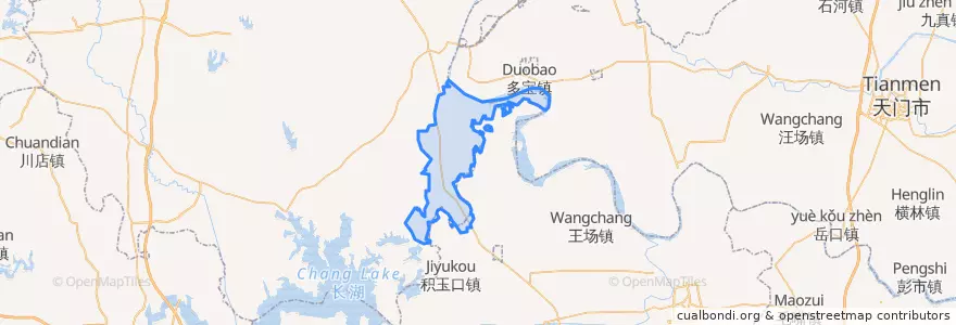 Mapa de ubicacion de 李市镇.