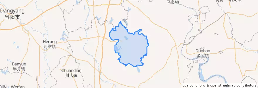 Mapa de ubicacion de 曾集镇.