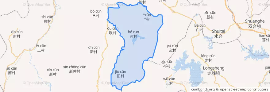 Mapa de ubicacion de 太平镇.