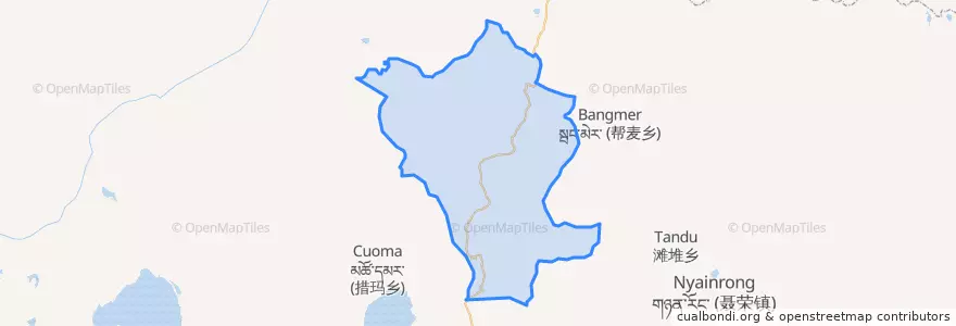 Mapa de ubicacion de 帕那镇.