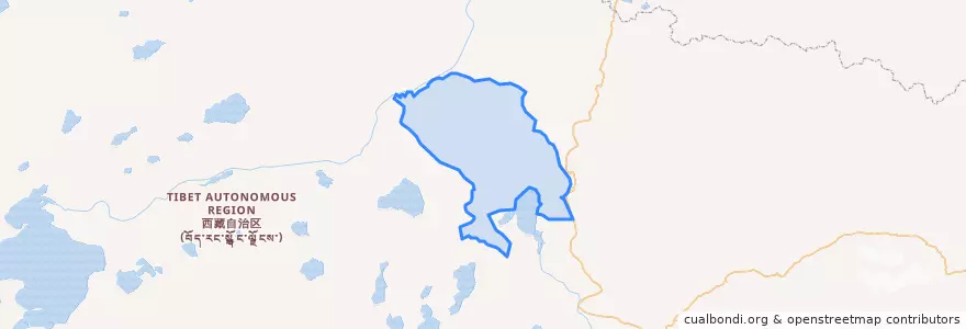 Mapa de ubicacion de 措玛乡.