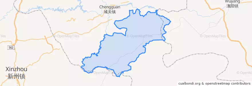 Mapa de ubicacion de 杨柳塘镇.