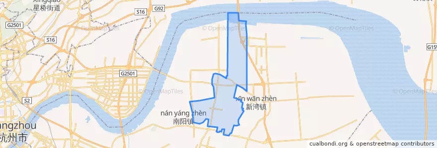 Mapa de ubicacion de 义蓬街道.