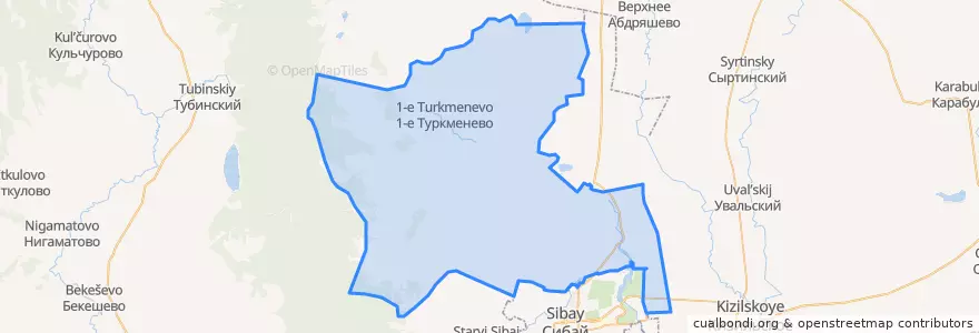 Mapa de ubicacion de Мукасовский сельсовет.
