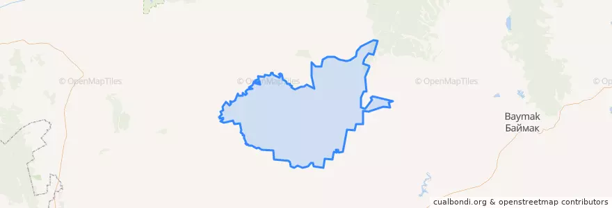 Mapa de ubicacion de Ивано-Кувалатский сельсовет.