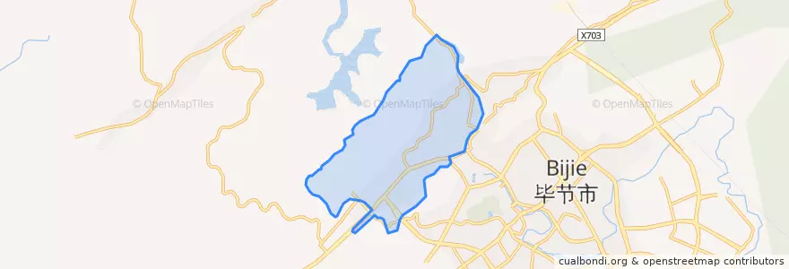 Mapa de ubicacion de Shixi Subdistrict.