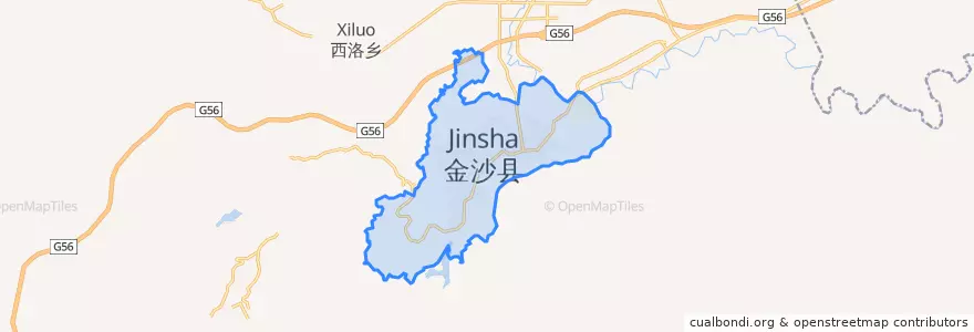Mapa de ubicacion de 鼓场.