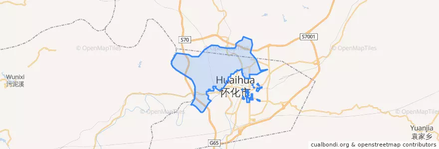 Mapa de ubicacion de Yingkou.