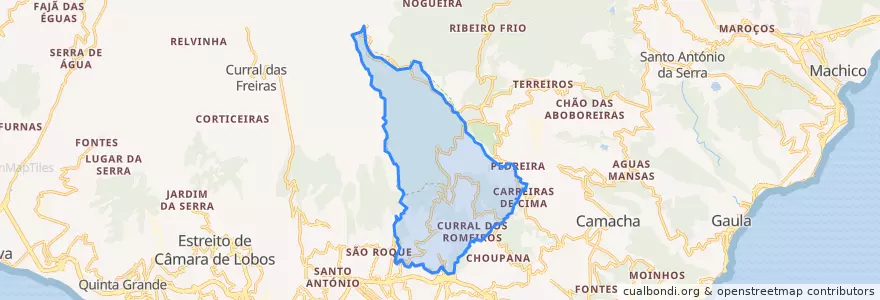 Mapa de ubicacion de Monte.