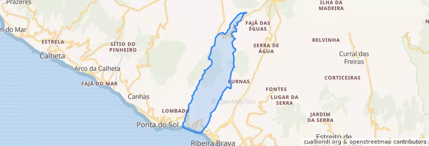 Mapa de ubicacion de Tabua.