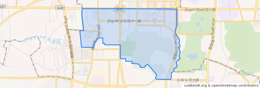 Mapa de ubicacion de 四里村街道.