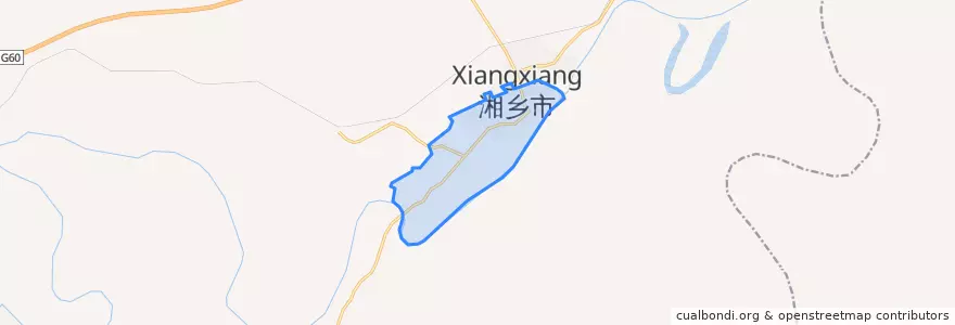 Mapa de ubicacion de Kunlunqiao Subdistrict.
