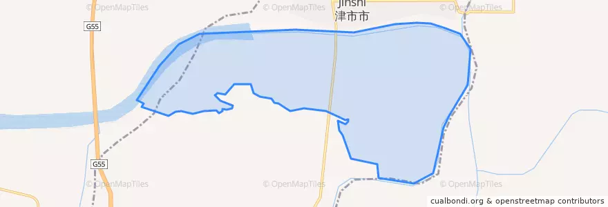 Mapa de ubicacion de 襄阳街街道.