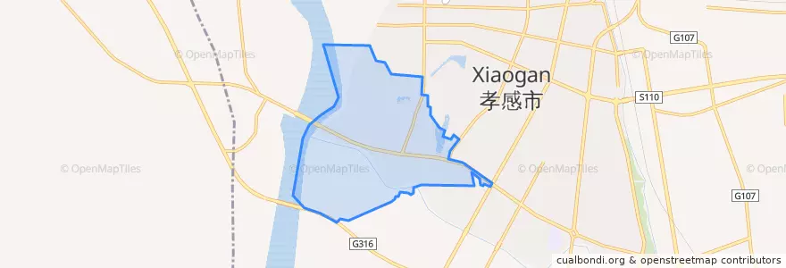 Mapa de ubicacion de Shuyuan Subdistrict.