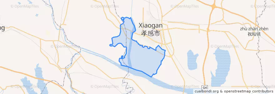 Mapa de ubicacion de 卧龙乡.