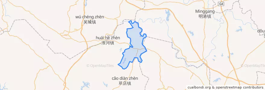 Mapa de ubicacion de 小林镇.