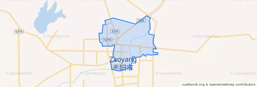 Mapa de ubicacion de 北城.