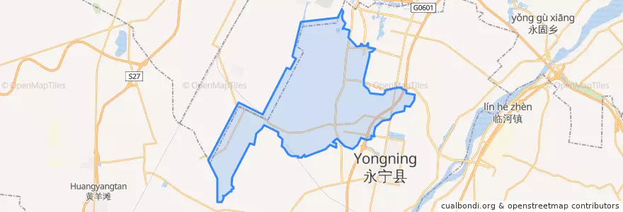 Mapa de ubicacion de 胜利乡.