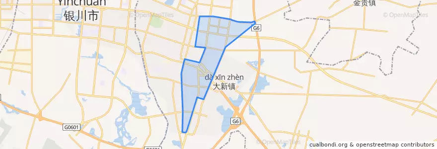 Mapa de ubicacion de Yingulu Subdistrict.