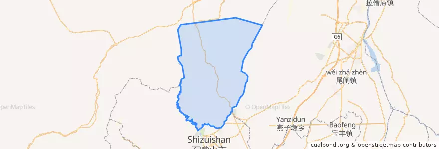 Mapa de ubicacion de 石炭井街道.