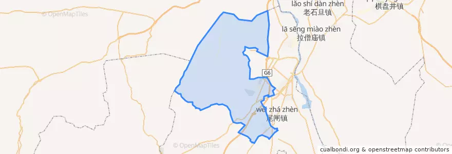 Mapa de ubicacion de 红果子镇.