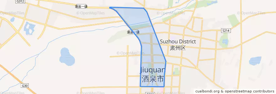 Mapa de ubicacion de 新城.