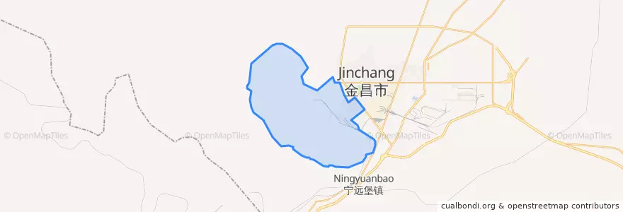 Mapa de ubicacion de 滨河路街道.