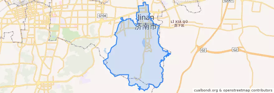 Mapa de ubicacion de 龙洞街道.